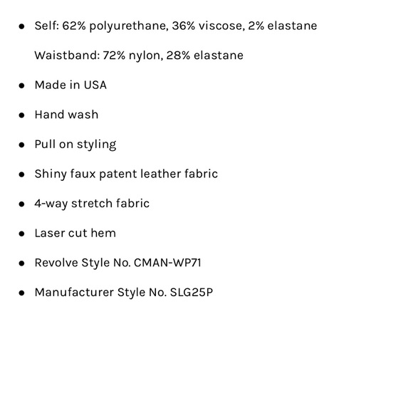 Faux patent leather leggings - Picture 5 of 5